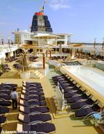 ID 2974 MILLENNIUM (2000/90288grt/IMO 9189419. Renamed CELEBRITY MILLENNIUM in 2009) - The Riviera Pool on Resort deck.